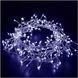 Гирлянда Веточка из капель росы холодный белый 6 м 200 LED USB с пультом, роса-мишура 6 м, гирлянда фейерверк 2427139944 фото 3