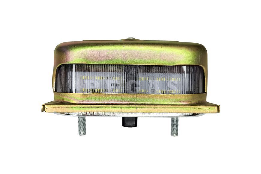 Фонарь подсветки номерного знака LED ФП-131А 5320-3717010 для КАМАЗ, МАЗ, КРАЗ, УАЗ, ГАЗель, металлическая основа ФП 131А led метал фото