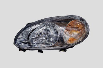 Фара на Ланос левая без корректора корпус черный 96304610 Китай, Daewoo Lanos, Sens 98 96.324.502 фото