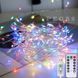 Гірлянда Гілочка з крапель роси кольорова 6 м 200 LED USB з пультом, роса-мішура 6 м, гірлянда феєрверк 3000133969 фото 1