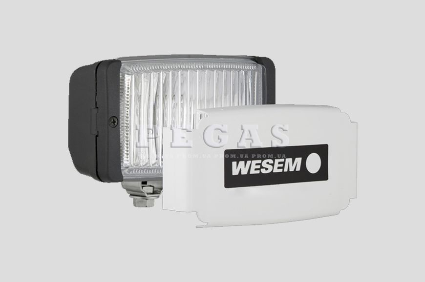 Противотуманная фара Wesem HMZ 07229 12V 24V, прямоугольные 08031 для ВАЗ, УАЗ, ГАЗ, КамАЗ, МАЗ 07229 / 08031 фото