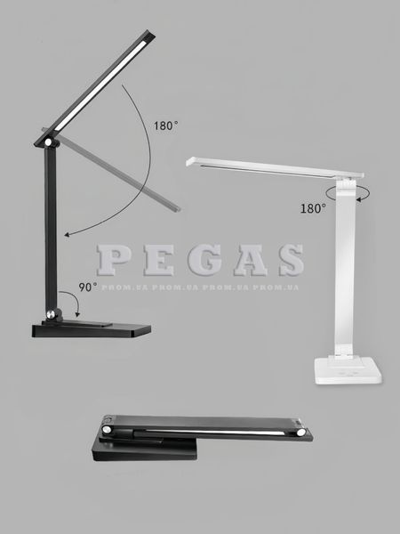 Настольная лампа MT-607 от сети, сенсорная, светодиодная 10W, 5 режимов, USB 220V SV1002 фото