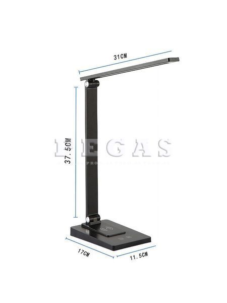 Настольная лампа MT-607 от сети, сенсорная, светодиодная 10W, 5 режимов, USB 220V SV1002 фото