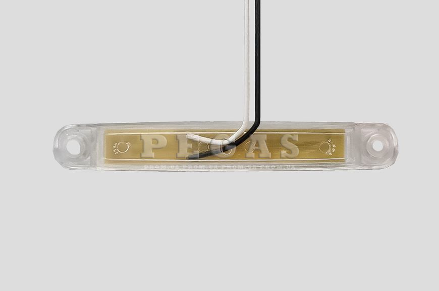 Габаритний ліхтар 9 LED білий 12-24V UP 104 для причепів, вантажівок, спецтехніки UP 104 9 LED фото