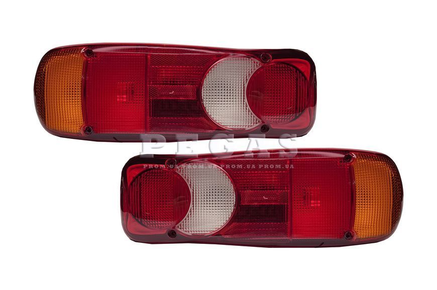 Комплект задних фонарей Y&Uuml;CEPLAST YP-152 12/24V (левый и правый) 6 функций для Renault Iveco DAF Nissan Opel Fiat YP 152 фото
