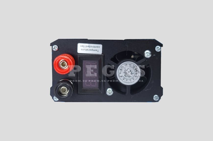 Инвертор TATALIKEN 12V 1000W (400W) чистая синусоида, преобразователь 12&ndash;220В, с клеммами и кабелем в прикурив 2938114162 фото